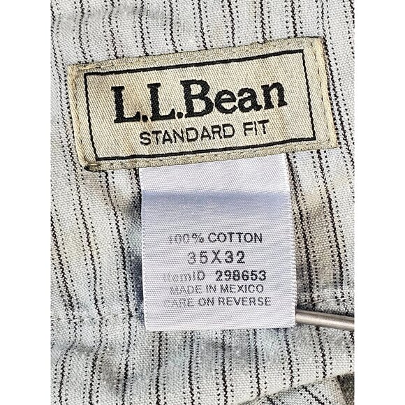 Vintage L.L.Bean Mens Standard Fit Jeans 35x32 Blue Denim - Picture 4 of 12